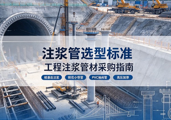 缙云注浆管选型标准